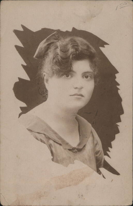 Portrait of Trunya Weinmann, Curly Hair, 1922 Women