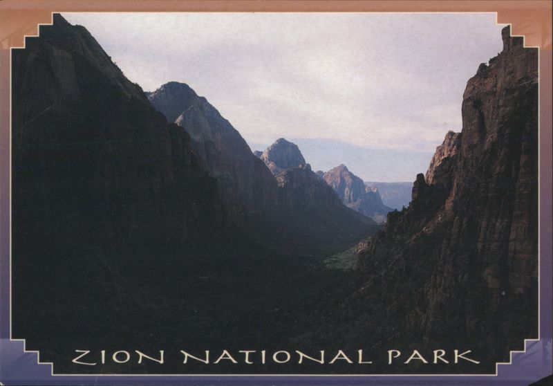 Zion Canyon from Scout Lookout Trail Utah Alexander Skye