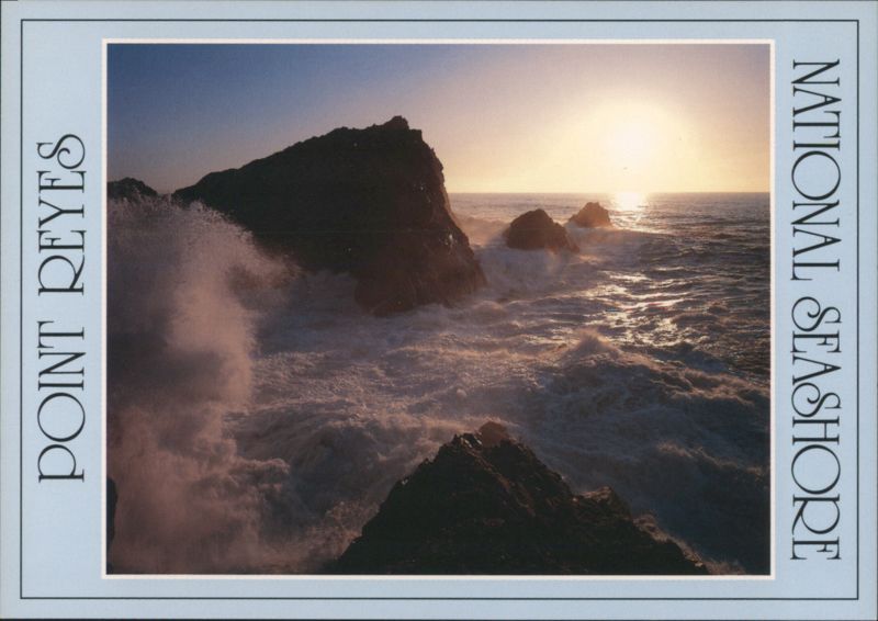Rough Surf at McClures Beach, Point Reyes National Seashore California