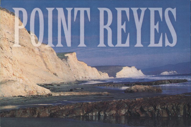 Point Reyes, Drakes Bay Coastal Cliffs California James Blank
