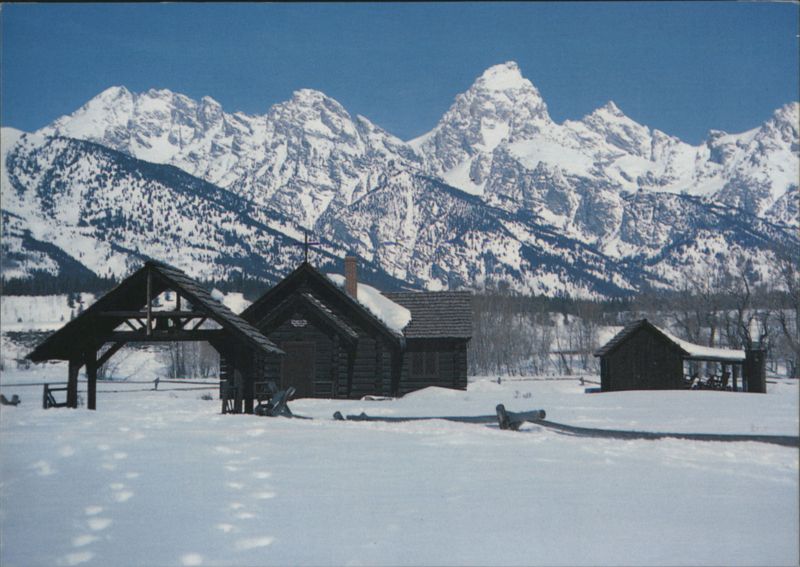 Chapel of the Transfiguration, Moose, WY, Snowy Mountains Wyoming