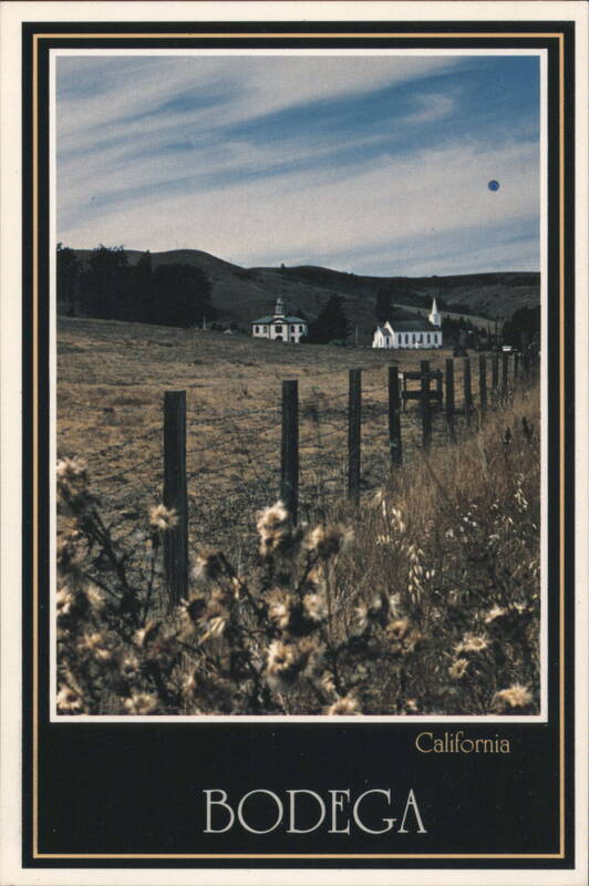 Bodega, CA - St. Theresa's Church, Potter School, 'The Birds' California