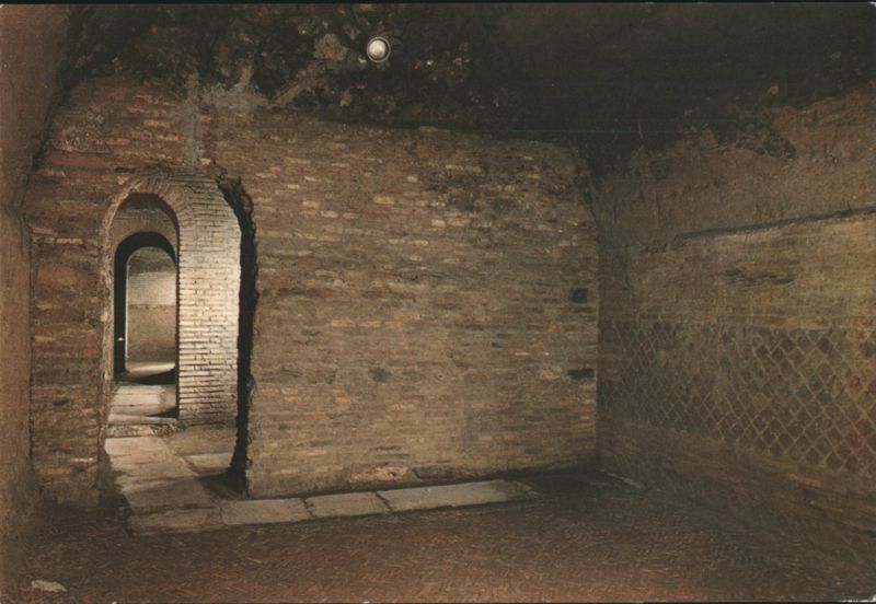 Basilica of St. Clement Excavations, 1st Century Christian House Rome Italy