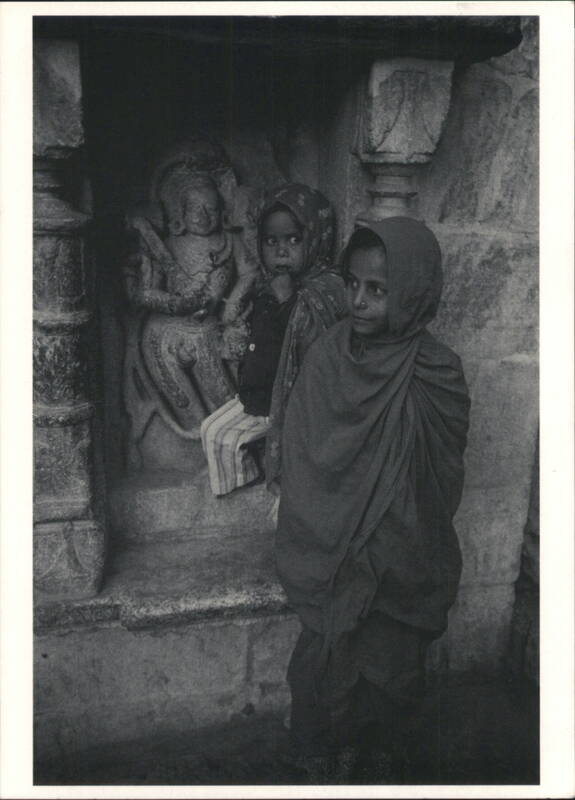 Children at Temple Wall, Eklingji, Rajasthan India