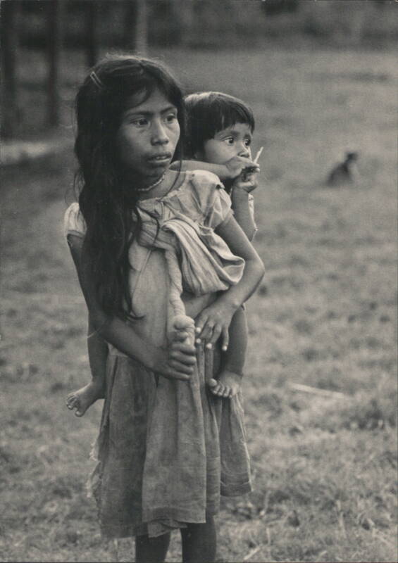 Tojolabal Girl with Child José Ángel Rodríguez Children