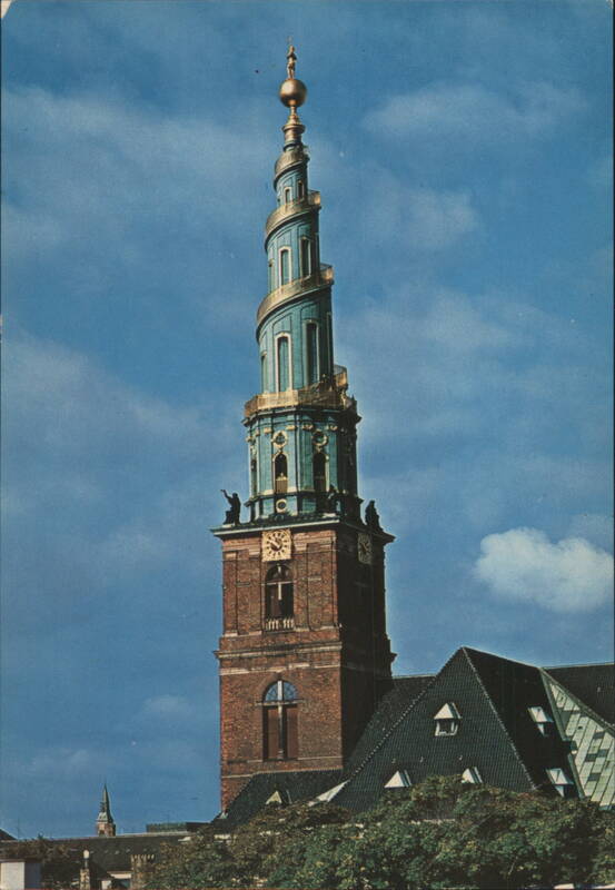 Our Saviour's Church Spiral Spire, Copenhagen Denmark