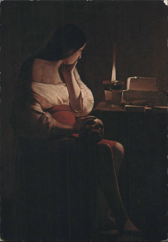 Georges de LA TOUR La Madeleine Terff, Louvre Paris