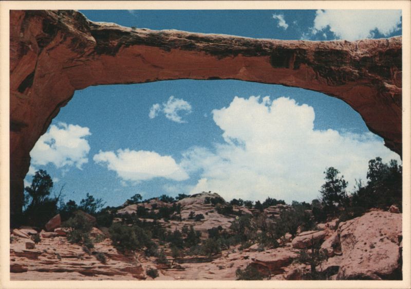 Owachomo Bridge, Natural Bridges National Monument, UT Utah