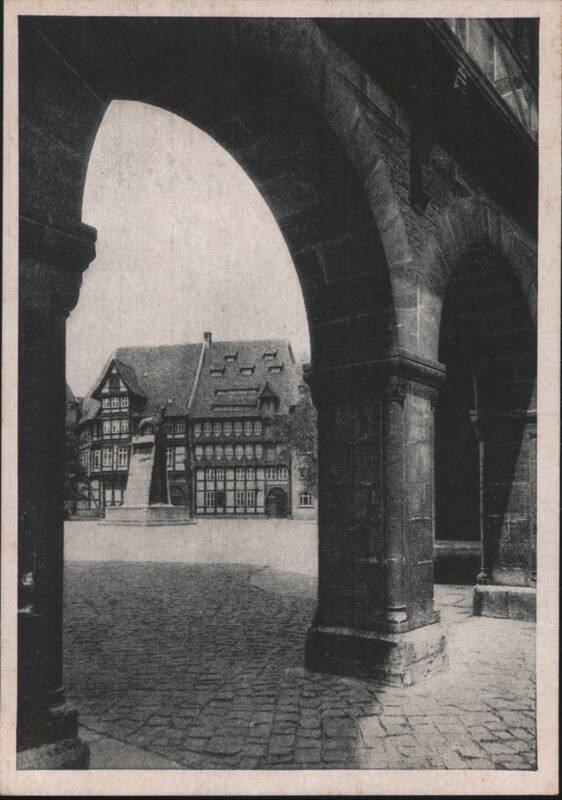Braunschweig Blick auf den Burgplatz Germany