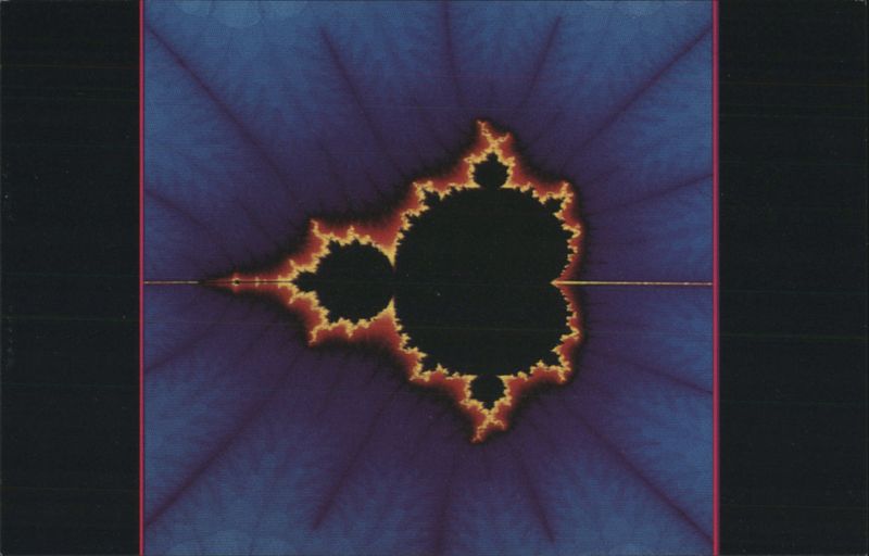Mandelbrot Set Fractal Image Supercomputer Generated