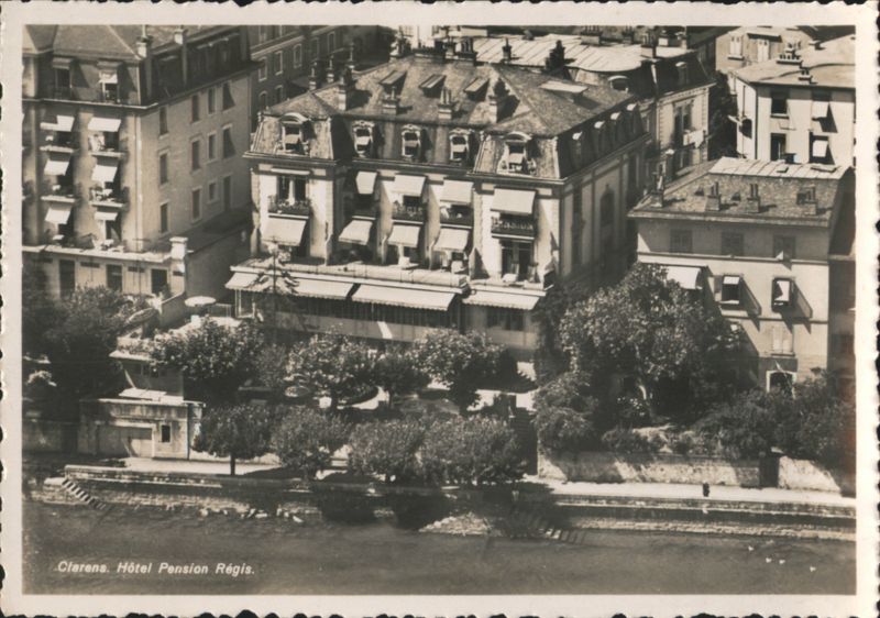 Clarens Hôtel Pension Régis Switzerland Swissair