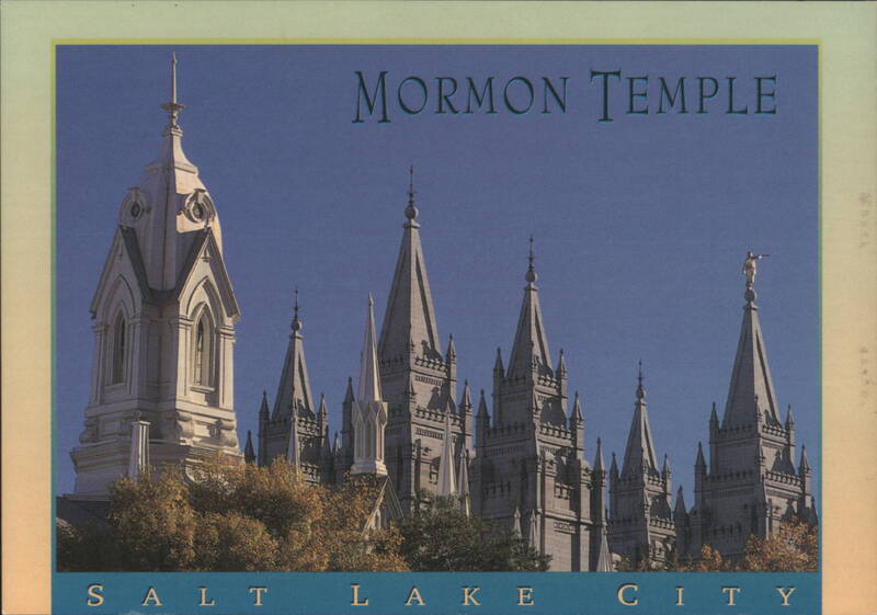 Mormon Temple, Salt Lake City, Utah Tony Marinella
