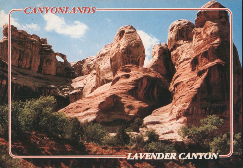 Lavender Canyon, Canyonlands National Park Utah Seaich Co.
