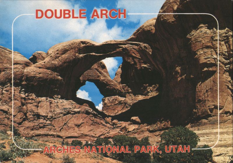 Double Arch, Arches National Park Utah