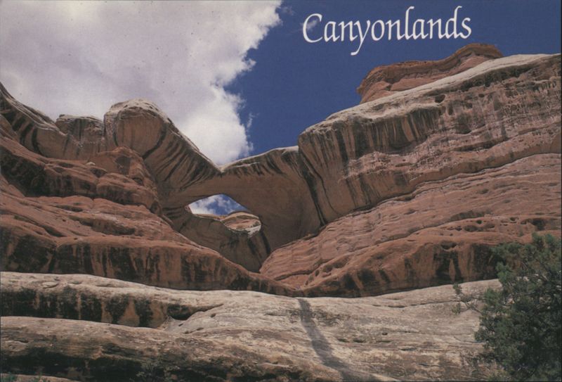 Paul Bunyan's Potty Arch, Canyonlands National Park Utah