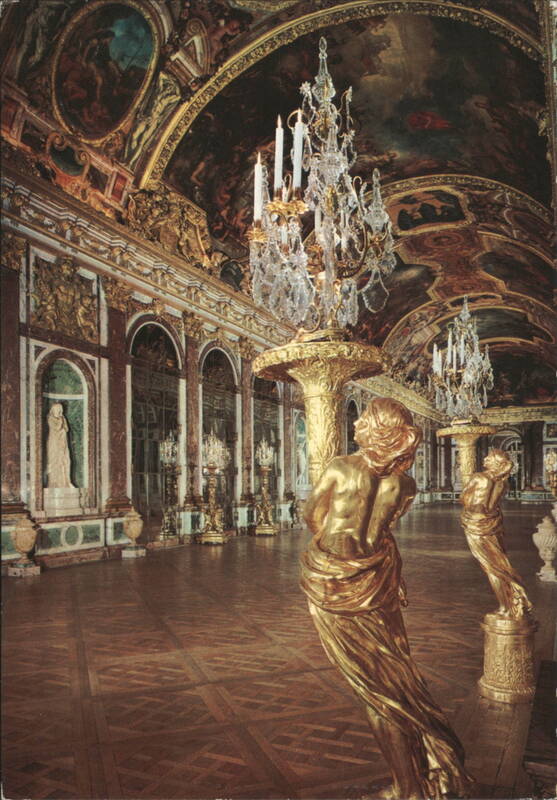 Hall of Mirrors, Galerie des Glaces, Versailles France