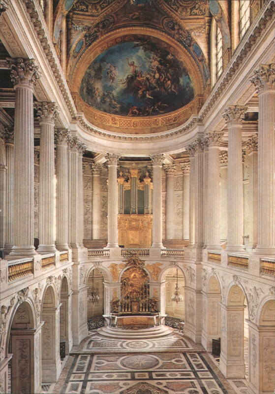Versailles Royal Chapel Interior France