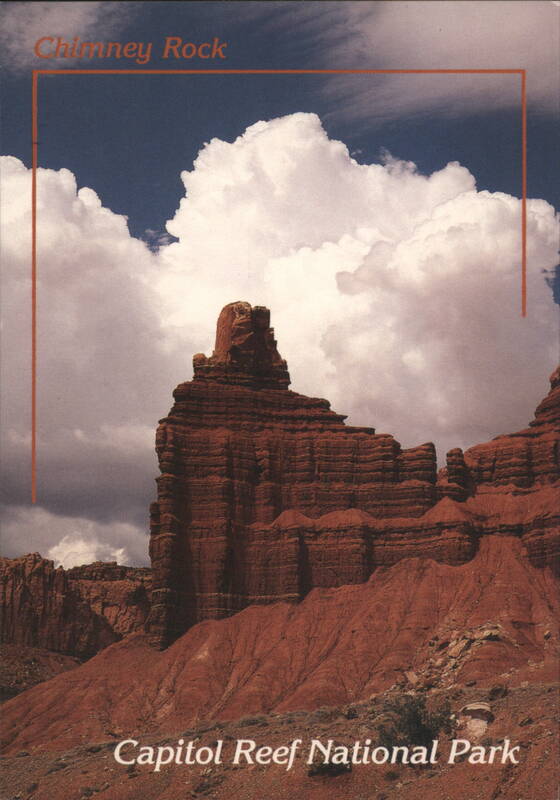 Chimney Rock, Capitol Reef National Park Utah Larry Ulrich