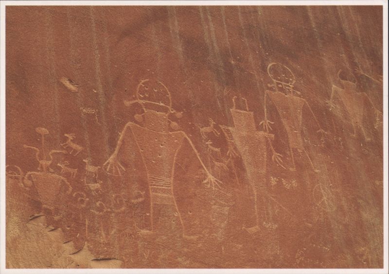 Fremont Indian Petroglyphs, Capitol Reef National Park Torrey Utah