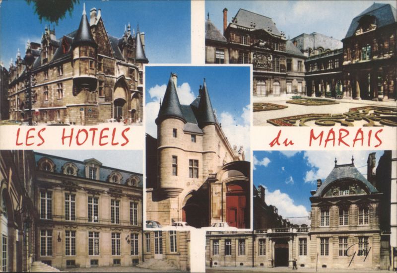 Paris Marais Quarter Hotels: Sens, Carnavalet, Aumont, Sully France