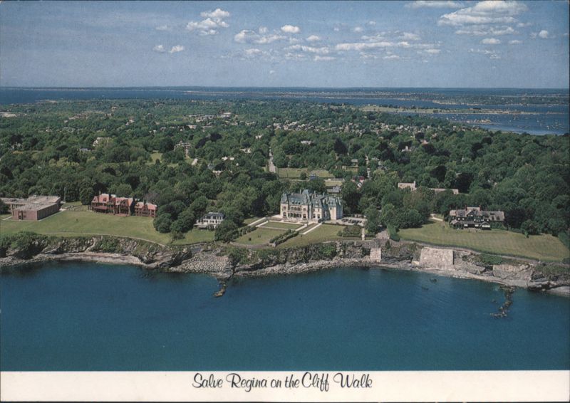 Salve Regina Newport College on Cliff Walk, Newport, RI Rhode Island