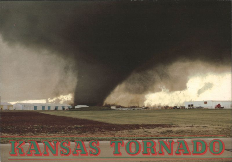 Kansas Tornado, March 13, 1990, Hesston Wade Balzer