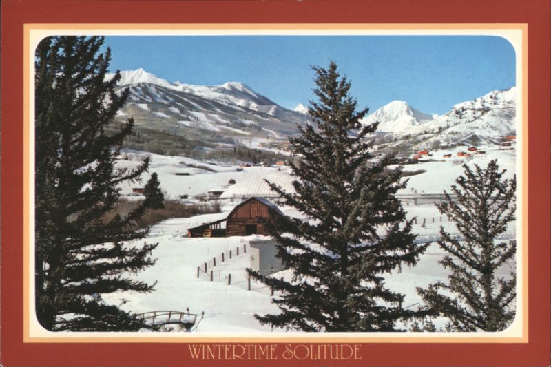 WINTERTIME SOLITUDE W.P. Sanborn Seasons