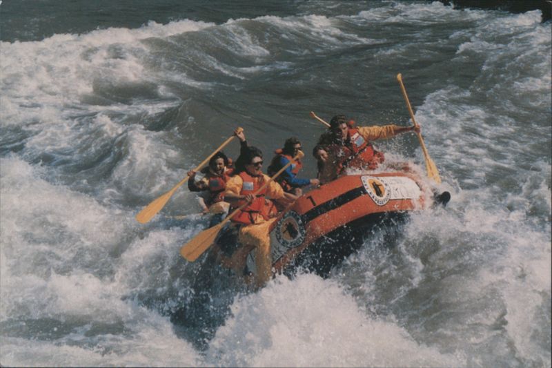 White-water Rafting, Lunch Counter Rapid, Snake River, WY Wyoming