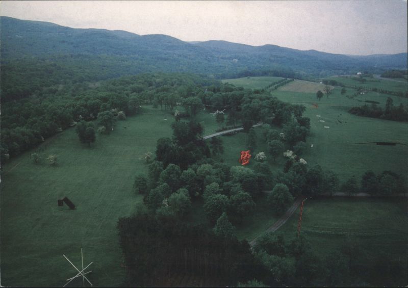 Storm King Art Center Aerial View, 400-acre Sculpture Park Mountainville New York