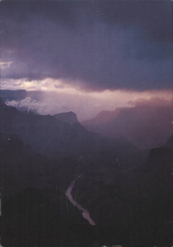 Storm over Hopi Point, Grand Canyon National Park Arizona