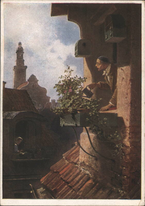 Carl Spitzweg: On the Roof, Munich Germany