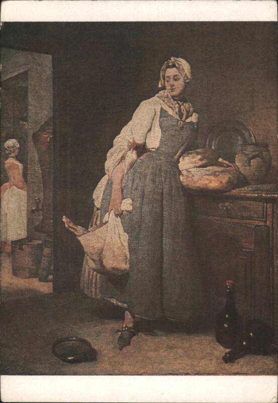 Chardin, La Pourvoyeuse (The Purveyor) Jean-Baptiste Chardin