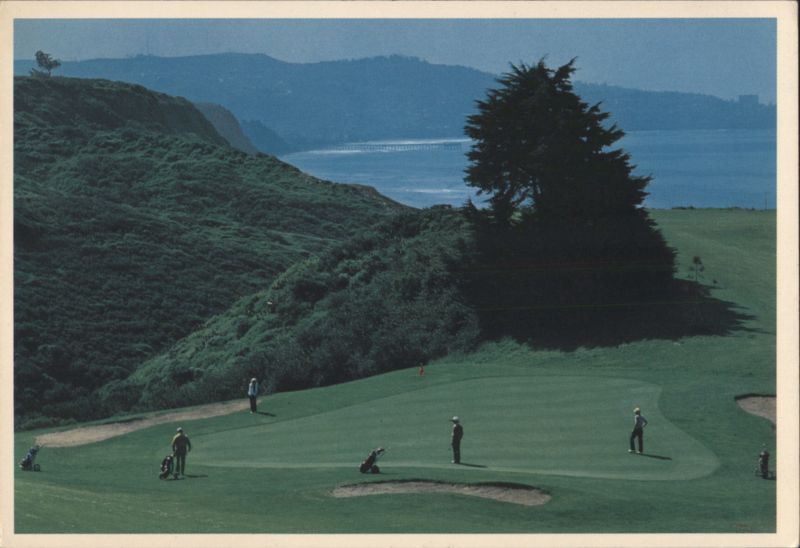 Torrey Pines Golf Course, Pacific Ocean View San Diego California