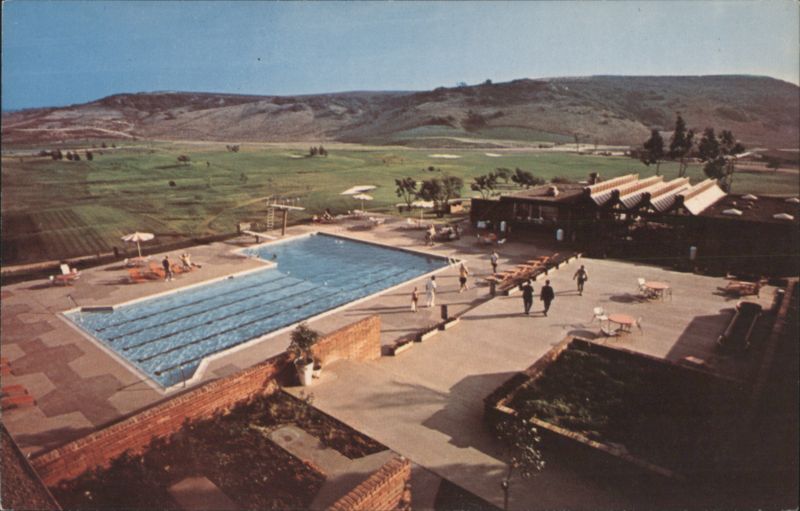 La Costa Main Pool & Snack Bar, 18-Hole Golf Course Rancho La Costa California