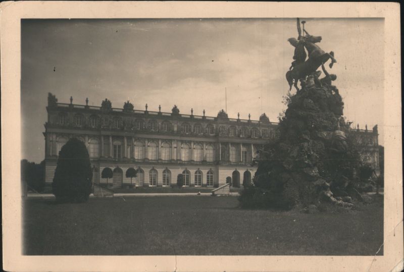 Schloß Herrenchiemsee, Palace & Statue Germany
