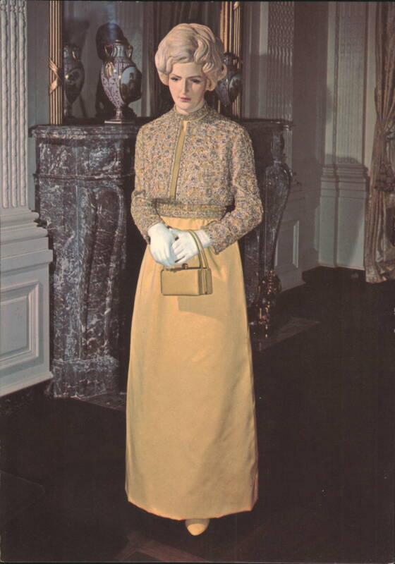 Patricia Nixon's Inaugural Ball Gown, First Ladies' Hall