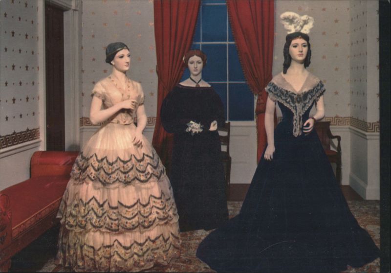Presidential Women's Dresses, 1829-1845 Dolls
