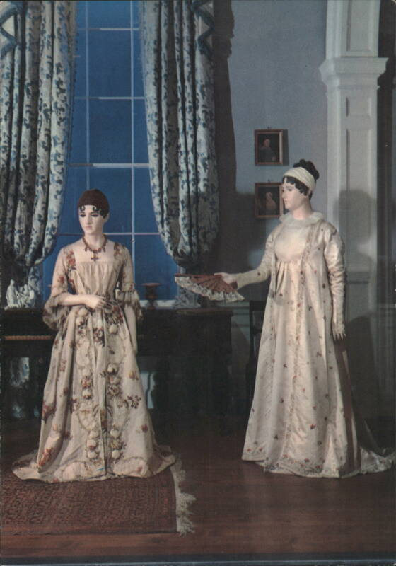Elizabeth Monroe & Dolley Madison First Ladies' Gowns