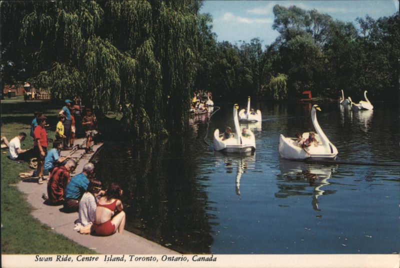 Swan Ride, Centre Island Toronto Canada Ontario