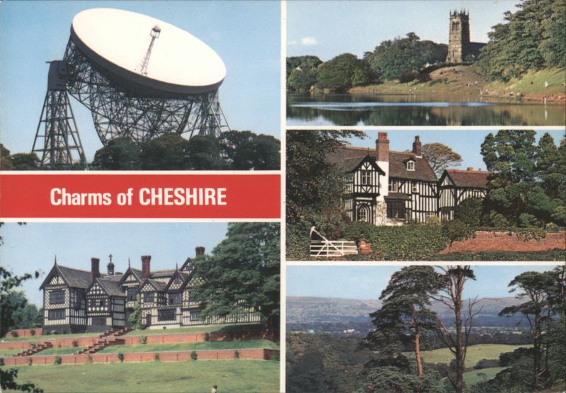 Charms of Cheshire: Jodrell Bank, Lymm Church, Bramall Hall United Kingdom