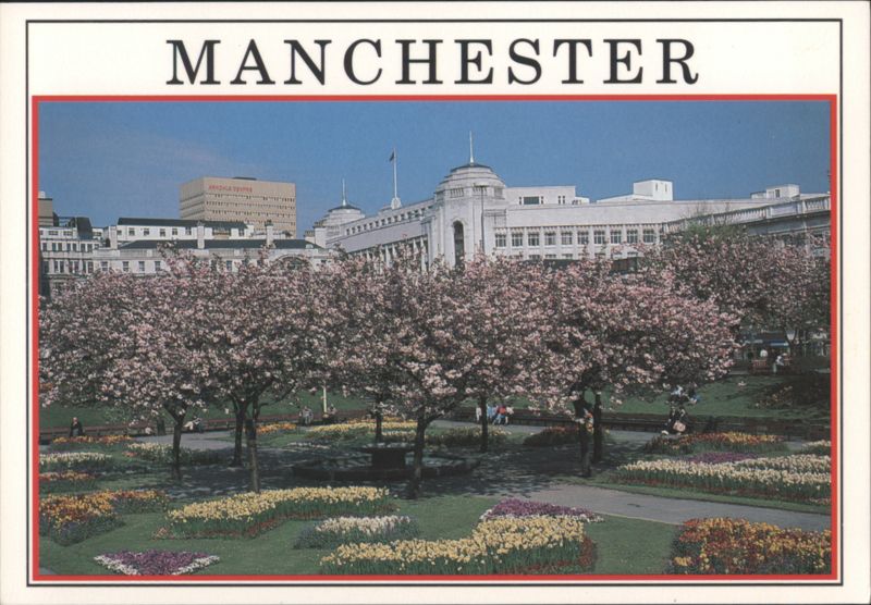 Piccadilly Gardens, Manchester United Kingdom S. Brock