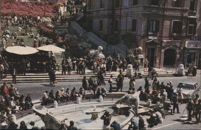 Spanish Square Piazza di Spagna, Rome Italy