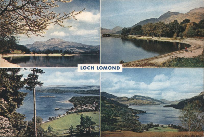 Loch Lomond Composite - Ben Lomond, Luss Village, Scotland