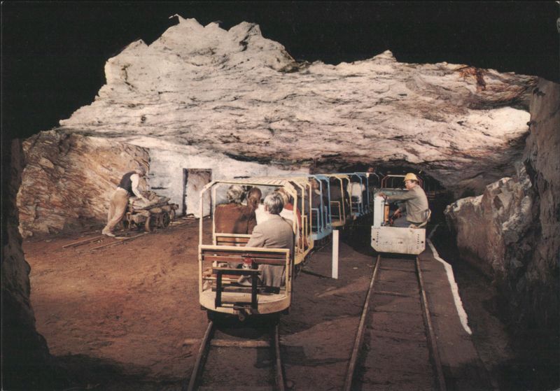 CEUDWLL LLECHWEDD SLATE CAVERNS Blaenau Ffestiniog Wales