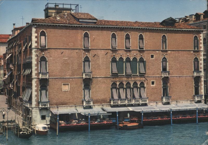 Gritti Palace Hotel on Grand Canal, Venice Italy