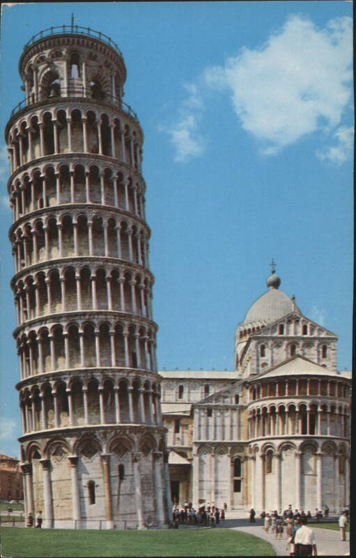 Leaning Tower of Pisa & Cathedral, Bonanno Pisano 1174 Italy