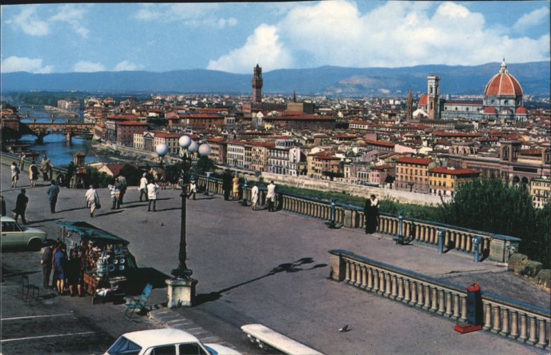 Florence Panorama from Piazzale Michelangelo Italy
