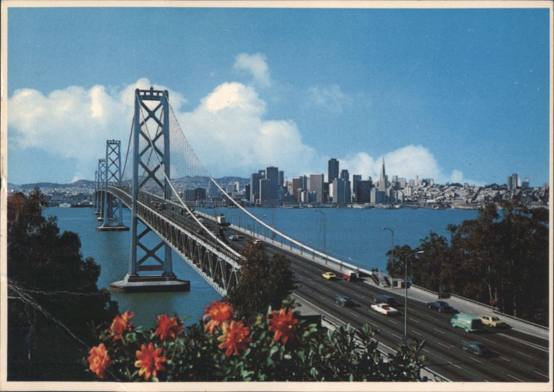 San Francisco - Oakland Bay Bridge, San Francisco Skyline California