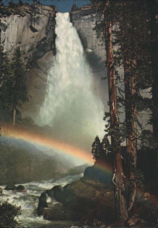 Nevada Fall, Yosemite National Park, Rainbow California