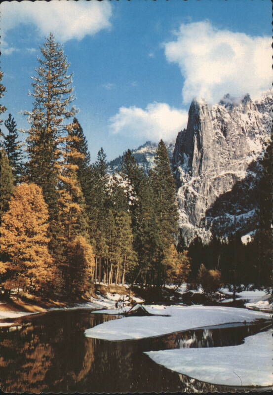 Sentinel Rock, Merced River, Yosemite National Park, CA California
